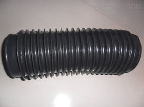 內(nèi)襯鋼絲圈耐腐蝕伸縮活塞桿防護(hù)罩持久耐用